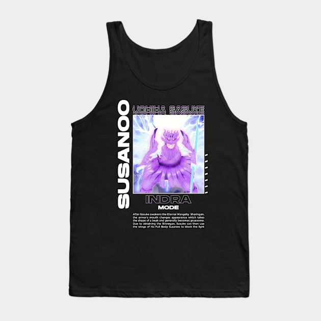 SUSANOO INDRA MODE - Streetwear Style Tank Top by Skywiz